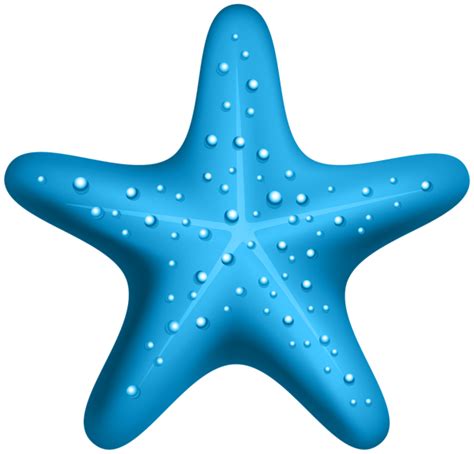 Blue Starfish PNG Clipart Starfish Clipart Starfish Printable Clip Art