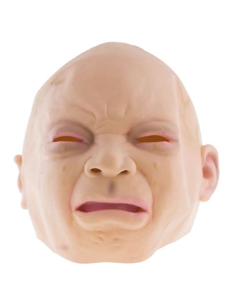 funny fashion balloons mask crying baby latex balloons