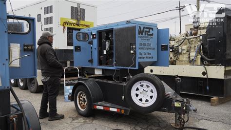 Rocking And Rolling Load Bank Testing On Kw Sdmo Generators At