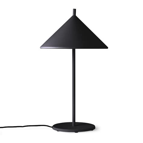 Lampada Da Tavolo Metal Triangle M Blu Nero Lilla By Hk Living