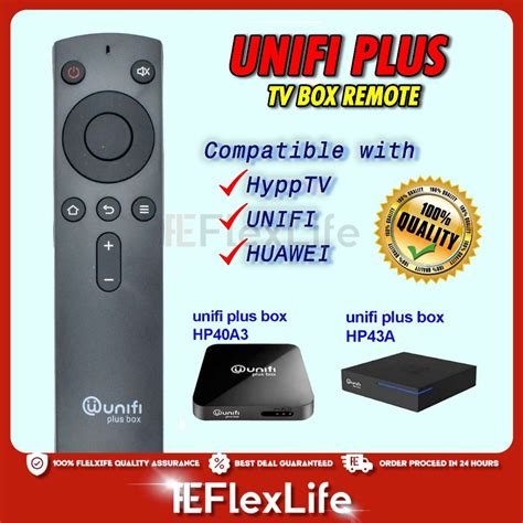 Ready Stock Unifi Tm Hypptv Box Remote Control Unifi Plus Box