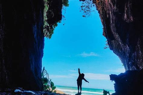 Pantai Goa Langir Keindahan Tersembunyi Di Sawarna Lebak Banten