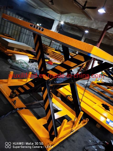 Heavy Duty Kg Hydraulic Lift Table Stationary Electric Scissor Lift