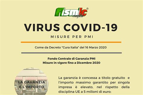 DECRETO CURA ITALIA MISURE PER PMI Fismic