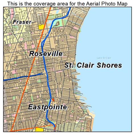 St Clair Shores Map - Shari Demetria