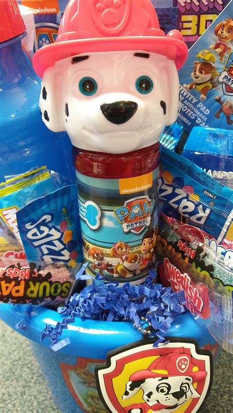 Paw Patrol T Basket Includes Jumbo Coloring Book Pups In Action