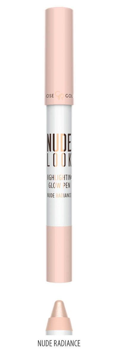Nude Look Highlighting Glow Pen Beauty Products Drugstore Golden Rose Cosmetics Rose Makeup
