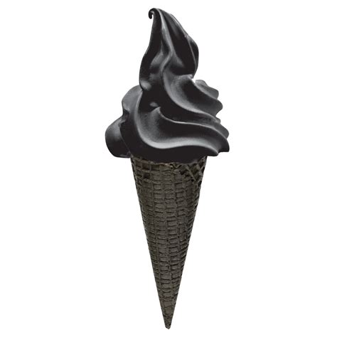 Black Waffle Cones