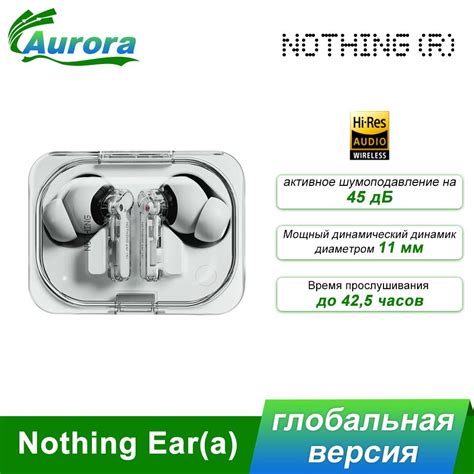 Наушники Внутриканальные Nothing Ear (a) Беспроводное наушники ...