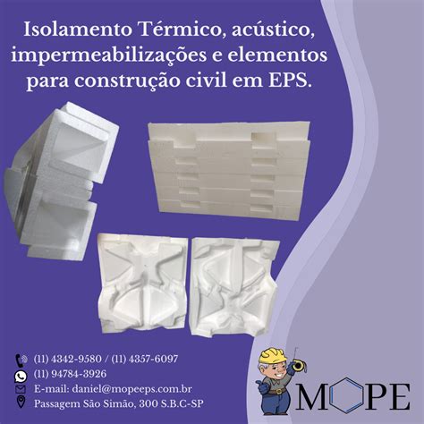 Mope - Comercio De Isolantes Termicos E Acusticos - Mope EPS Isopor - HOME