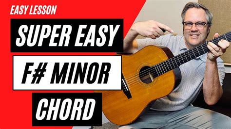 F SHARP MINOR CHORD | Easy Way To Play F# Minor | Beginner Guitar