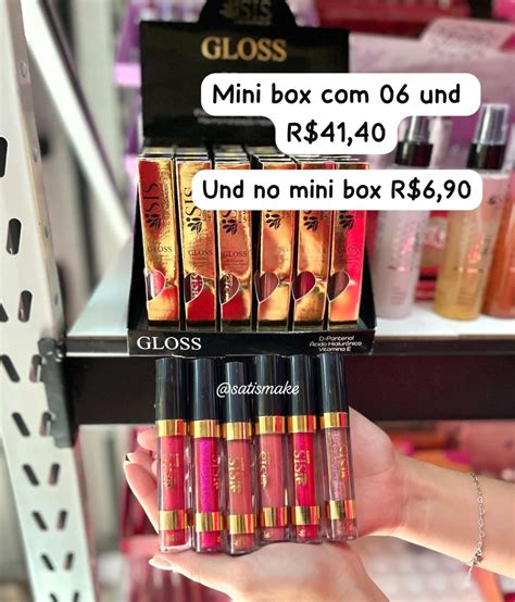 Gloss Maximizer Efeito Bocão mini box 06 und ISIS MAKEUP