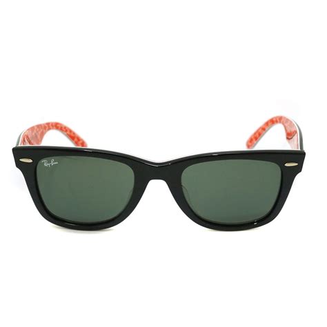 質屋かんてい局オンラインショップ レイバン Ray Ban Rb2140f サングラス ブラック 眼鏡【中古】