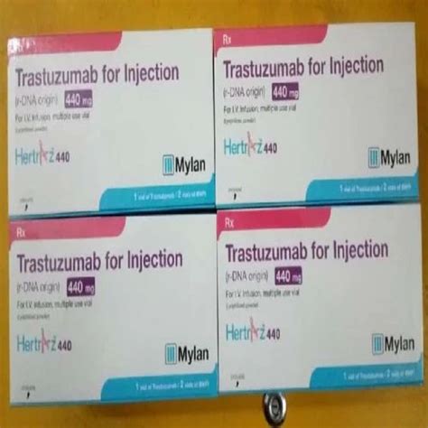 Hertraz 440 Mg Trastuzumab Injection At Rs 12000 Piece Trasturel