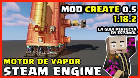 Maquina De Vapor Steam Engine Mod Create Tutorial Espa Ol