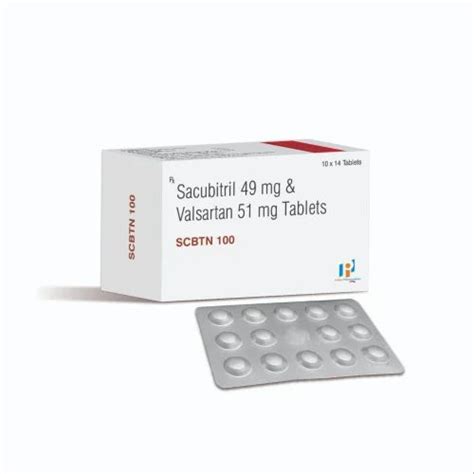 Sacubitril 49mg Valsartan 51mg 100 Mg At Rs 753stripe In Panchkula