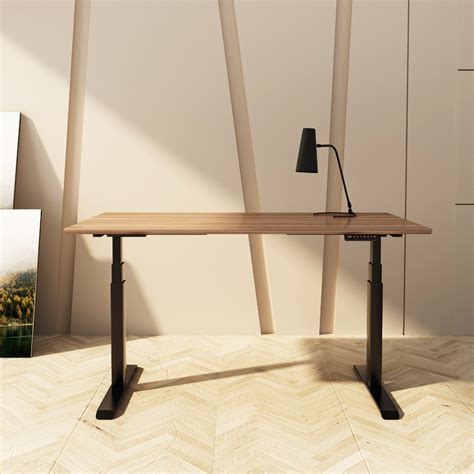 Extendable Metal Legs Modern Adjustable Work Desk Electric Stand up ...