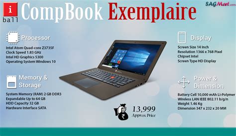 Iball Compbook Exemplaire Price India Specs And Reviews Sagmart