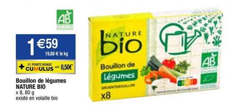 Promo Bouillon De Légumes Nature Bio chez Migros France iCatalogue fr