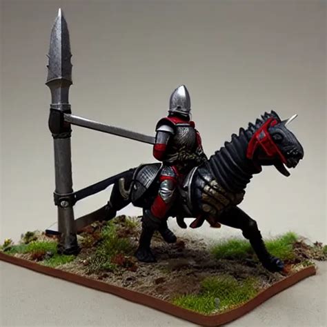 Mm Resin Detailed Miniature Of The Witcher Riding Stable