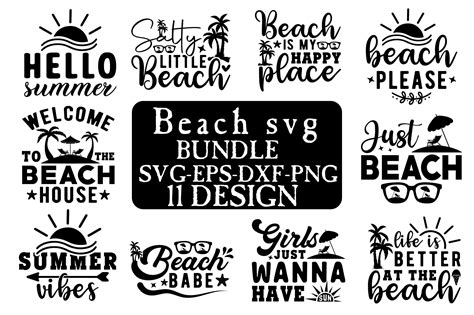 Beach Svg Bundle I Summer Svg Bundle Graphic By Svg Design Hub · Creative Fabrica