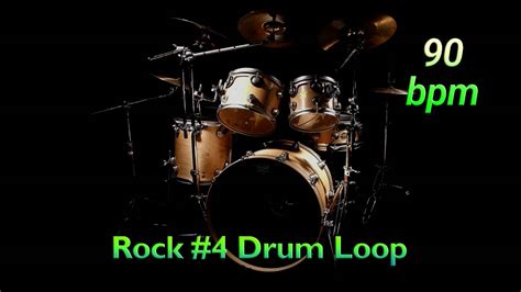 Rock 4 Drum Loop 90 Bpm YouTube