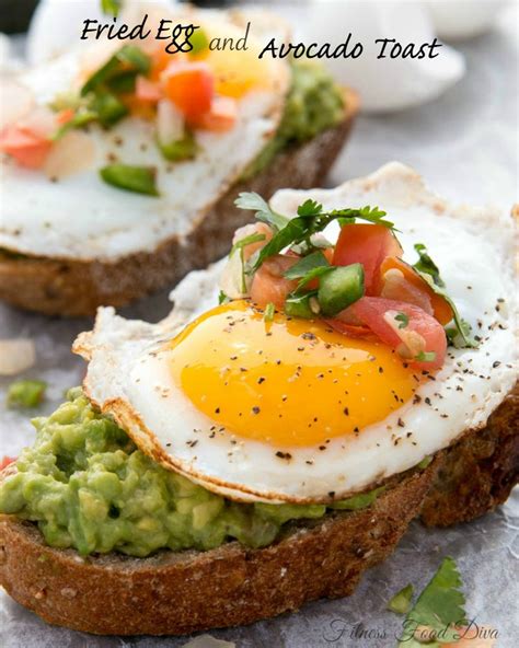 Fried Egg And Avocado Toast