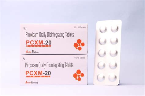 Piroxicam Orally Disintegrating Mg Tablets All India At Rs Stripe