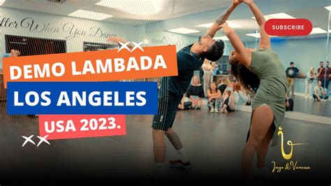 Iago Hassuike And Vanessa Meirelles Demo Lambada Los Angeles USA