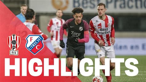 Highlights Jong Fc Utrecht Lijdt Zure Nederlaag Tegen Top Oss Youtube