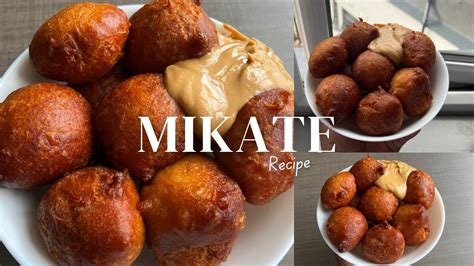 EASY MIKATE RECIPE AFRICAN DOUGH BALLS YouTube