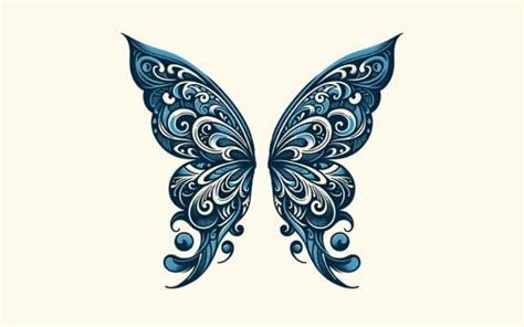 Butterfly Wing Tattoos: A Symbolic Flight