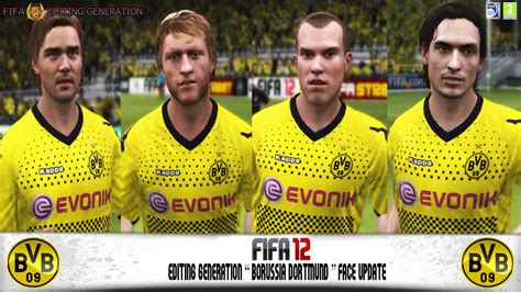 Borussia Dortmund Face Update FIFA PES Editing Generation