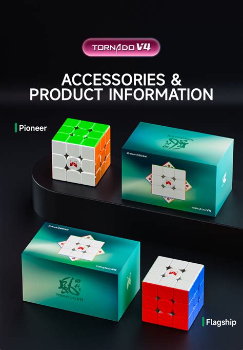 Qiyi X Man Tornado V M Pioneer Uv X Magnetic Cube Tornado V M