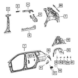 Jeep Compass Replacement Quarter Panels Carid