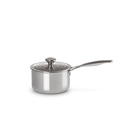 Le Creuset Stainless Steel Saucepan with Lid 20