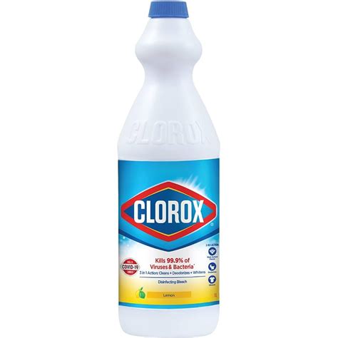 Clorox Liquid Bleach Lemon 1l Shopee Singapore