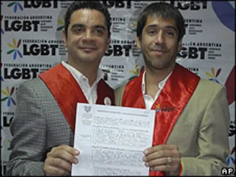 Primer casamiento gay de América Latina BBC News Mundo
