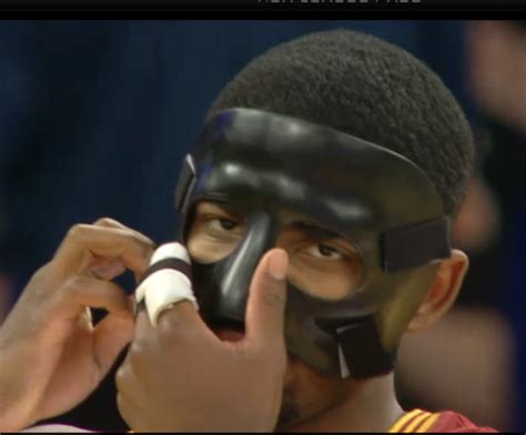 Kyrie Irving Wears Protective Mask Posts Career High In Msg Bleacher