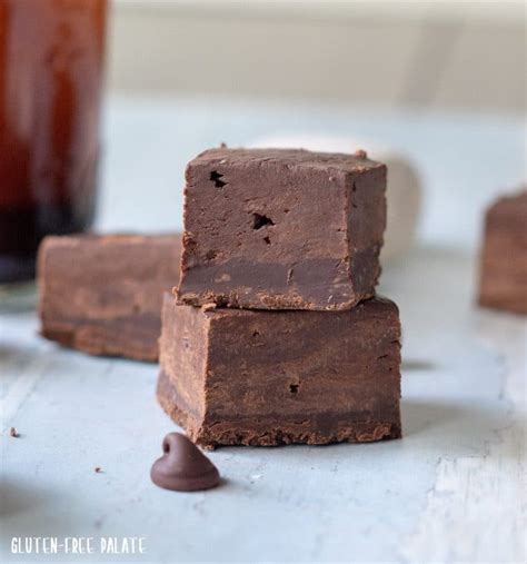 Easy Two Ingredient Marshmallow Fudge Gluten Free Palate