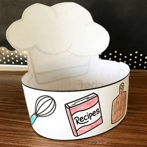 Free Printable Chef Hat Primary Playground