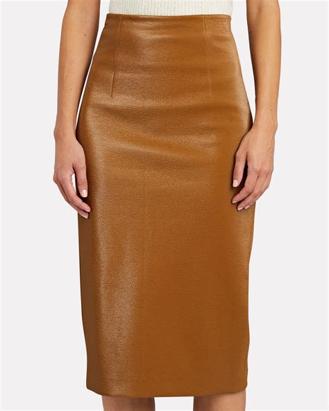 Gauge81 Umea Vegan Leather Pencil Skirt Intermix®