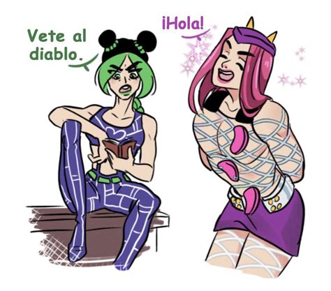 Hajnarus Traducciones 2 Battle Tendency Jojos Bizarre Adventure Meme Divertido Chicas