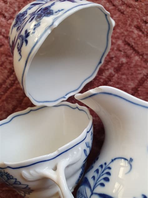 Original Meissen Kaffeeservice Zwiebelmuster Personen Teile Ebay