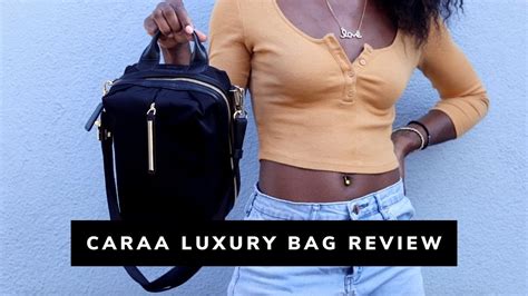 Caraa Luxury Sports Bag Review Studio 2 Mini Athena Backpack Youtube