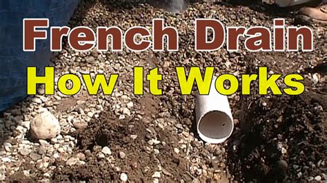 What Is A French Drain Installation At Rita Sherry Blog