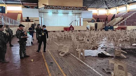 Una Explosión Durante Una Misa Deja Al Menos Cuatro Muertos Y 45 Heridos En Filipinas