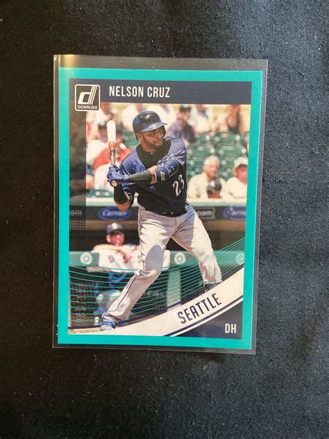 Panini Donruss Teal Border Nelson Cruz For Sale Online