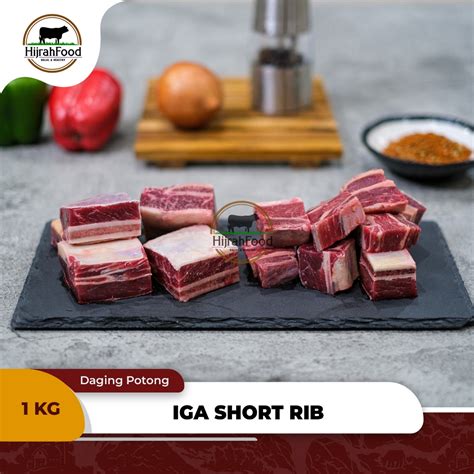 Jual Hijrahfood Daging Iga Sapi Beef Short Ribs Shortrib Aus Pilih