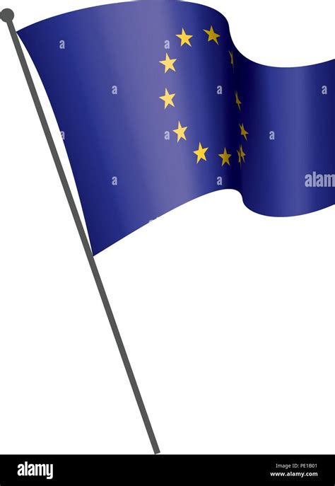 European Union Flag Vector Illustration Stock Vector Image And Art Alamy